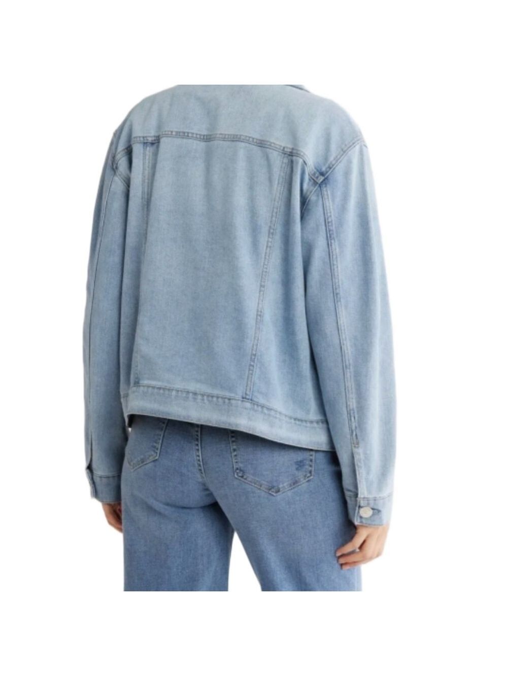 SEVEN7 CLASSIC DENIM TRUCKER JACKET XXL NWT - Picture 3 of 10